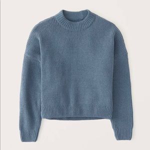 Matte Chenille Crew Sweater